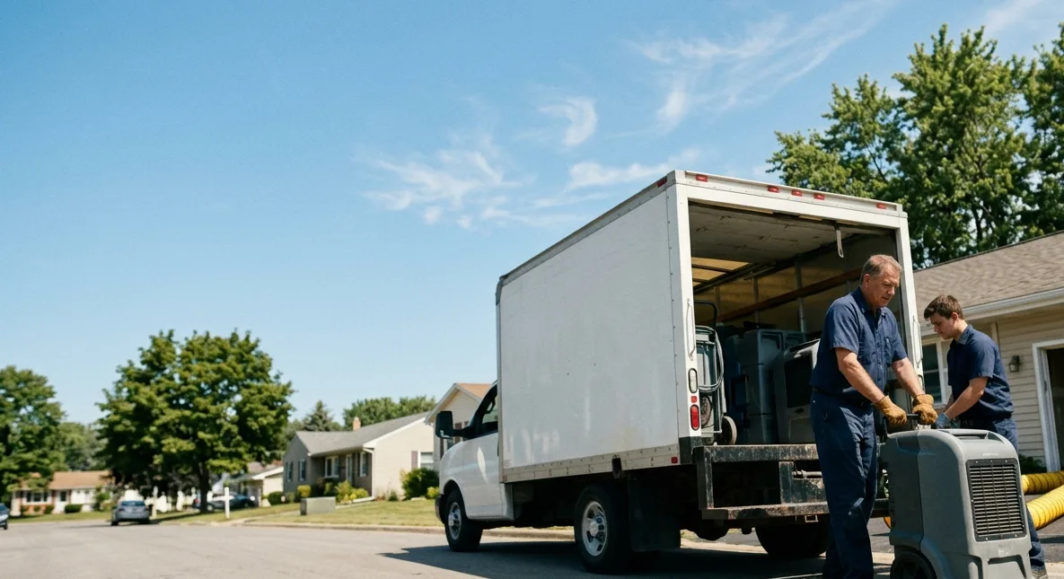 Water Damage Cleanup in Linden, MI near me